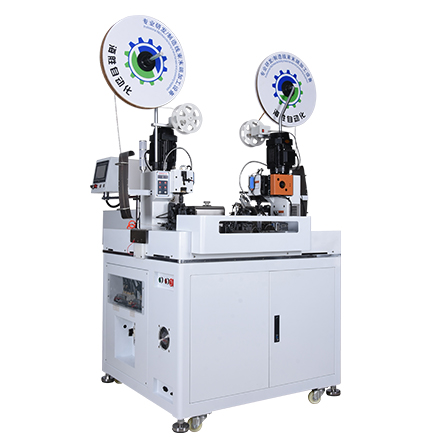 全自动排线双头端子机-全自动端子机-全自动裁线剥皮机-智能伺服端子